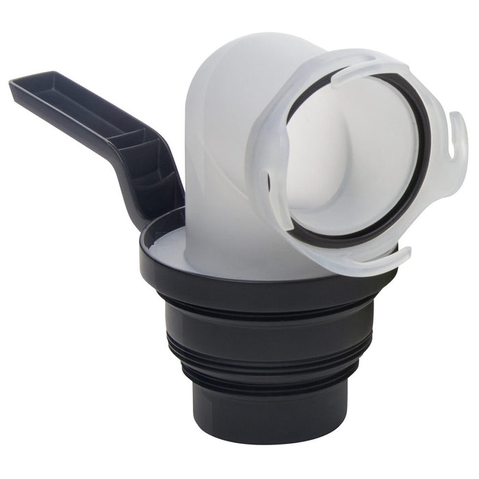Thetford 17879 Titan Revolve Rotating Sewer Adapter w/Handle & Universal Bayonet, Connection