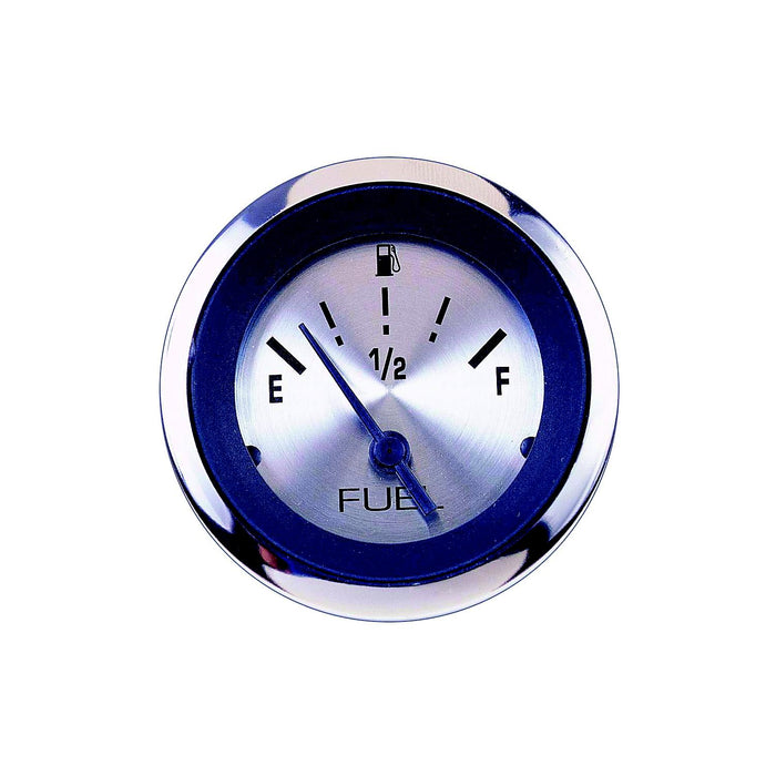 Sierra 63477P Sterling Series 2" SS Fuel Gauge & Requires "F" Sender Code