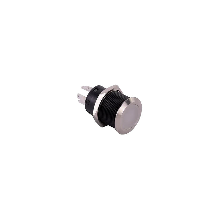 Sierra AV10130B Push-Button Switch, Off/On, Blue Center LED, 20A