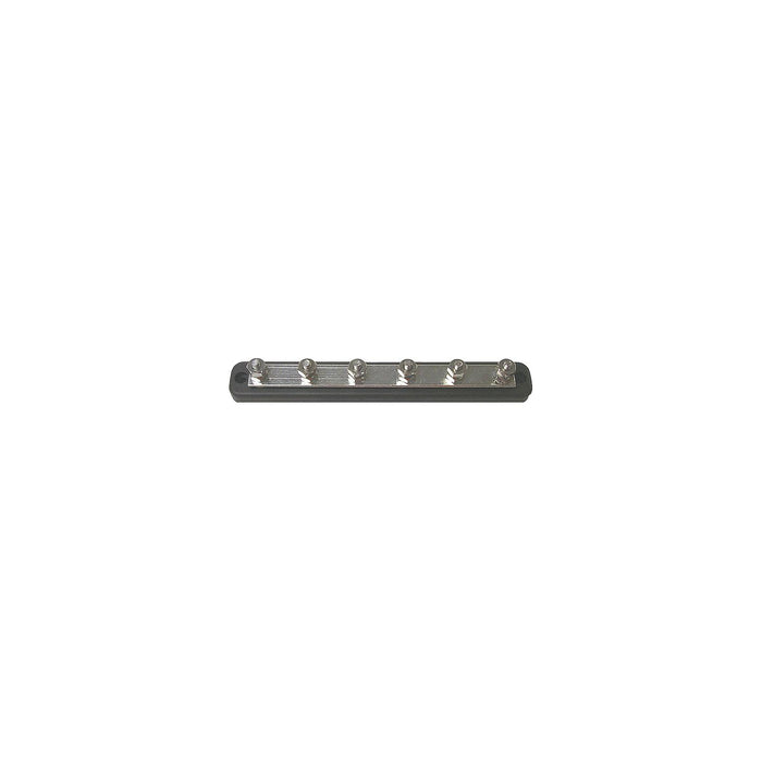 Sierra FS46450 6 Gang 1/4" Stud Type Bus Bar, 150 Amp