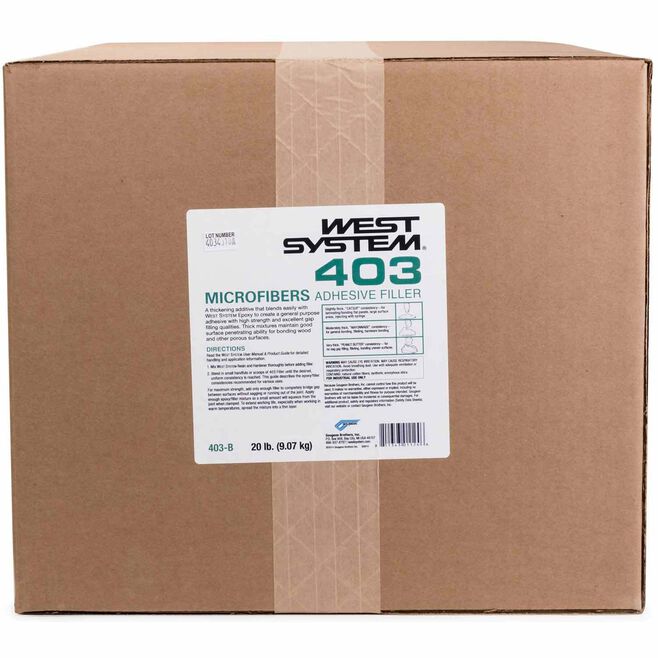 West System 403B Microfibers, Off-White, 20 lb.