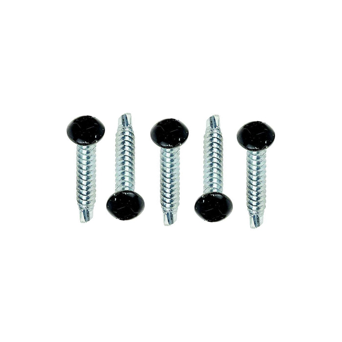 AP Products 012-PTK500BL 8 X 1 Pan Head Tri-Screw Self-Drilling, 8 x 1, Black, 500/pk