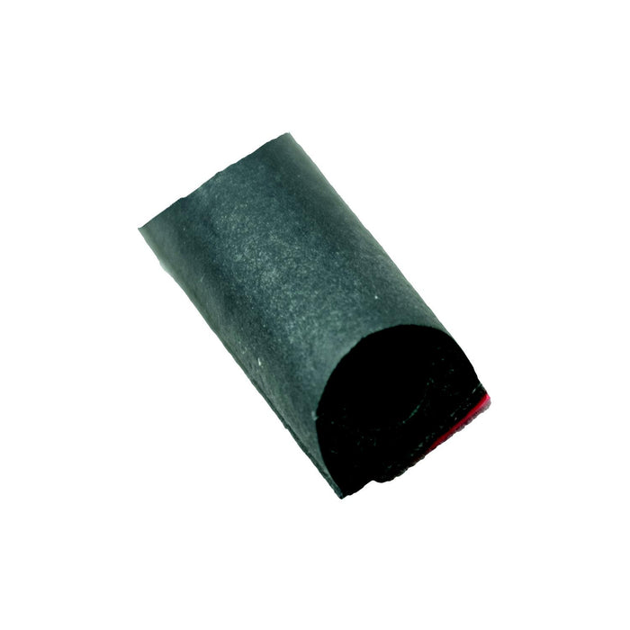 AP Products 018-224 D Slide Out, Window & Door Seal w/Tape, 1/2" x 3/8" x50', Black w/White Tape