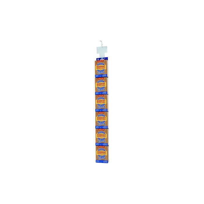 AP Products 020-129 Fresh Cab™ Rodent Repellent Stick Strip Display Box, 2 Strips of 6 Pouches