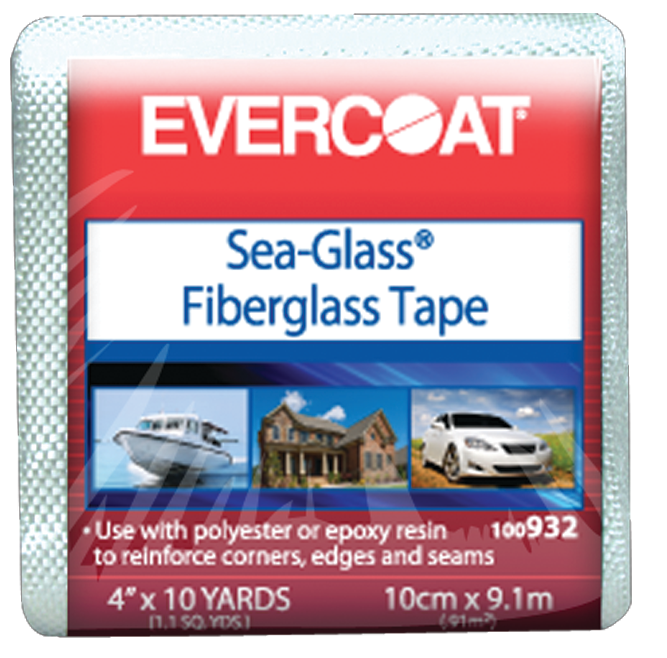 Fibre Glass-Evercoat 100932 Tape 4" X 10 Yd