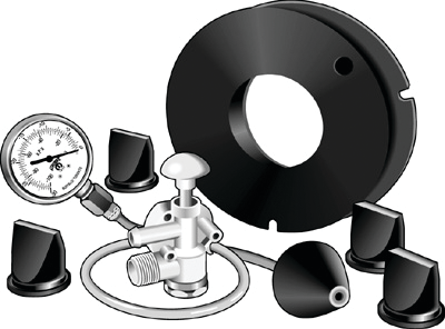 Dometic 385310681 Flush Ball & Shaft Kit, White