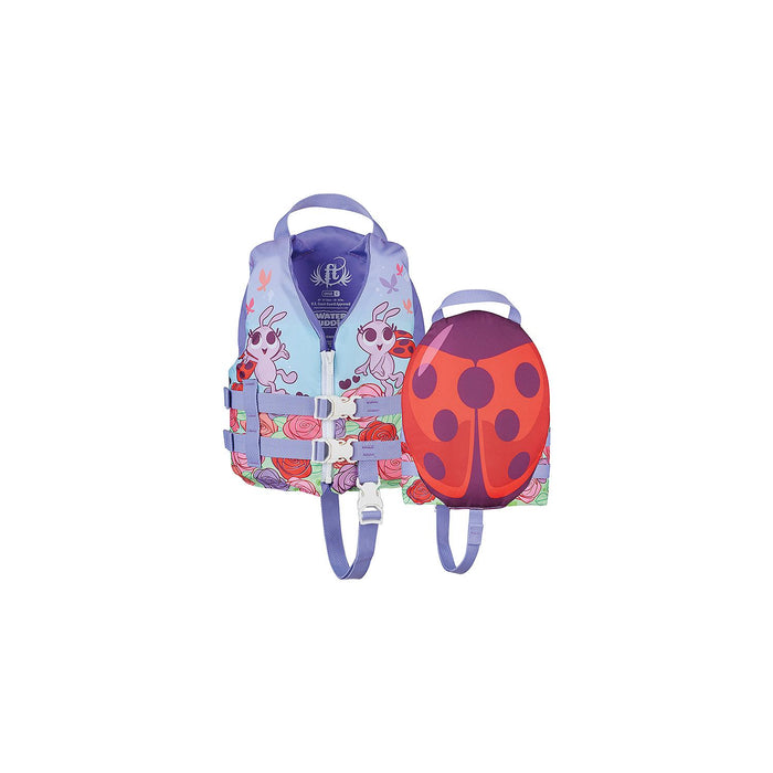 Kent 104300-100-001-19 Child Size Water Buddy Vest, Ladybug