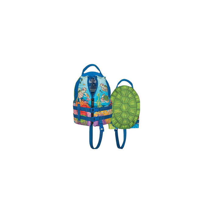 Kent 104300-500-001-17 Child Size Water Buddy Vest, Turtle