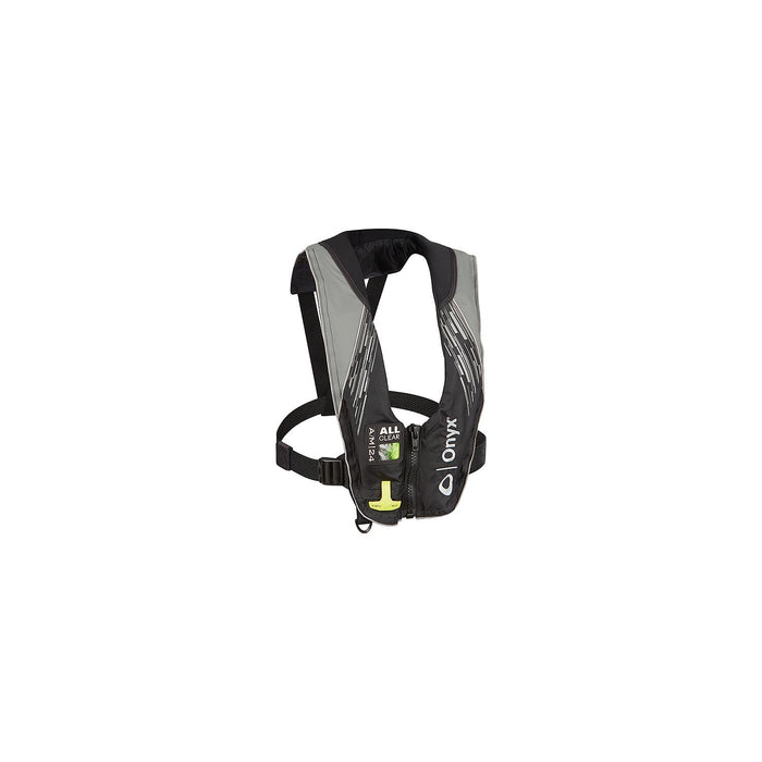 Kent 132200-701-004-21 Onyx A/M-24 All-Clear Auto/Manual Inflatable Life Jacket, Grey