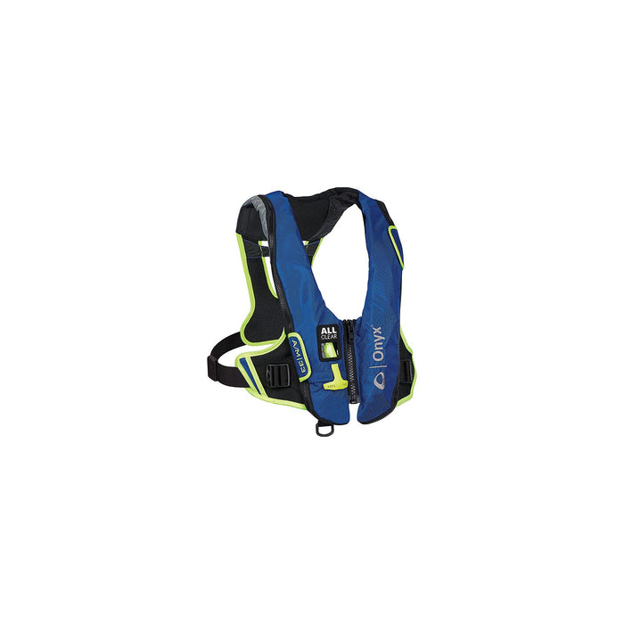 Kent 132800-500-004-21 Onyx Impulse 33 All Clear Auto/Manual Inflatable Life, Jacket, Blue
