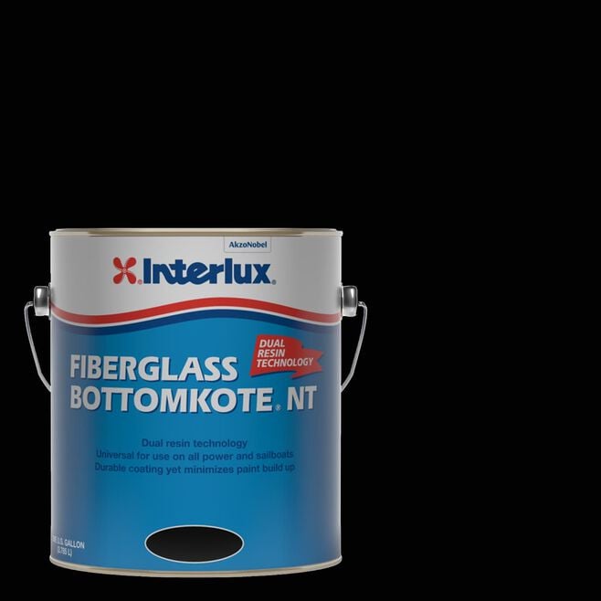 International Paint YBB379/3 Fiberglass Bottomkote NT Bottom Paint, Black 3-Gal. Pail