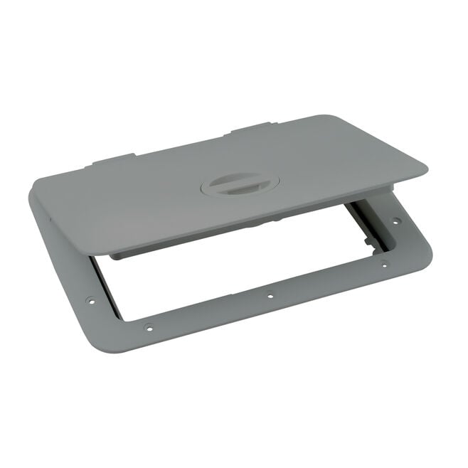 Tempress 44333 1115 Access Hatch w/Cam Latch, Dark Grey