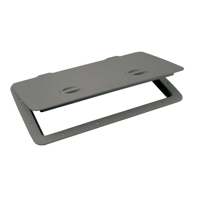Tempress 44533 1323 Access Hatch w/Cam Latch, Dark Grey