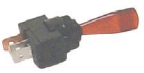 Sierra TG21360 2 Position Duckbill Lighted Toggle Swtch, Red