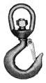 Chicago Hardware 226608 Forged Safety Hook, Galvanized