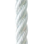 New England Ropes 70501400600 Premium Nylon 3-Strand Bulk Rope, 7/16" x 600', White