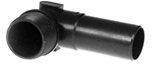 Shield 18-802-1120 Sanitation Fitting, 90 Degree Male, 1-1/2" Hose Fitting, f/Series 101, 105, 144 & 148