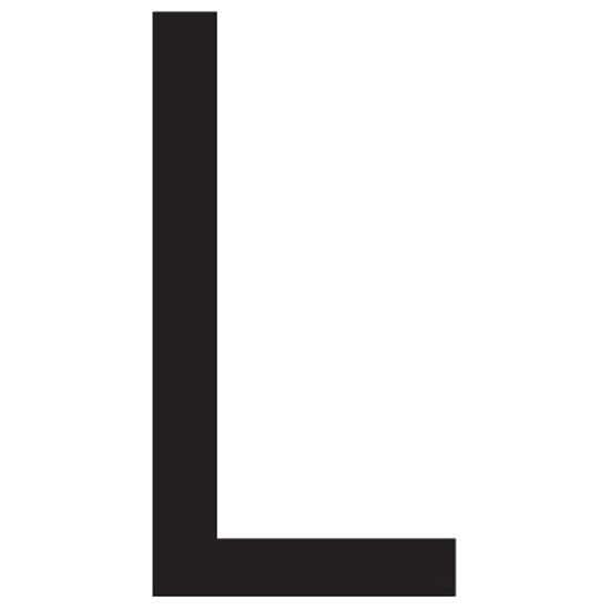 Seachoice 3" Gothic Letters Pack of 10