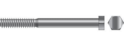 Seachoice SC4836 Cap Screw Hex Head, M10-1.5 x 60