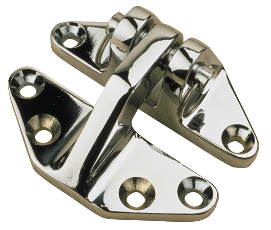 Sea Dog 204280-1 SeaDog 2-1/2" Chrome Brass Hatch Hinge | #10 Fastener