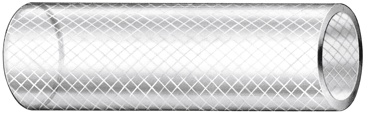 Trident Marine 161-1126 Trident PVC Clear Reinforced 1-1/2 X 50