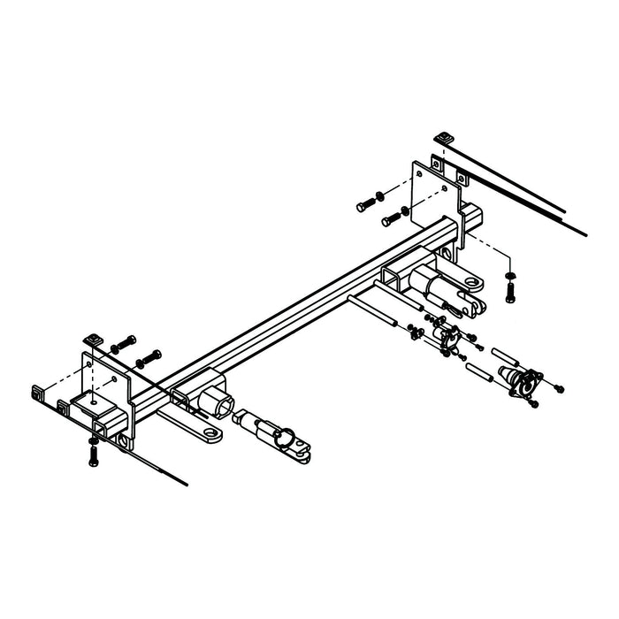 Blue Ox BX1728 Baseplate for Select GMC Models
