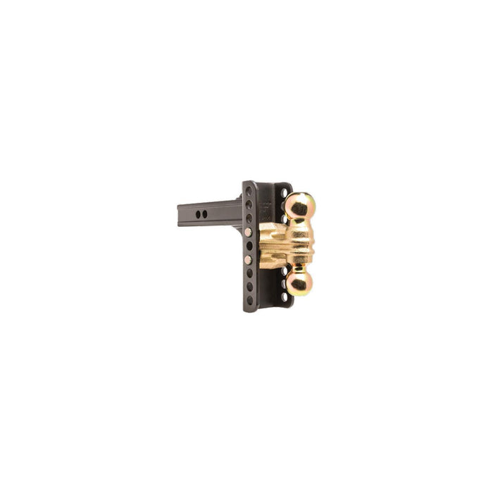Blue Ox BXH20261 2-1/2" Adjustable Dual Ball Mount, 6" Drop