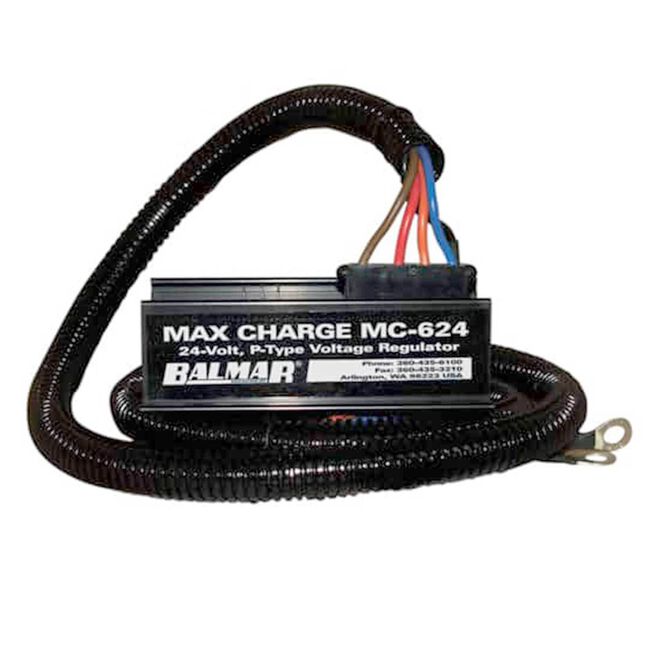 Balmar MC-624-H Max-Charge MC614 Voltage Regulator, 24V w/Harness