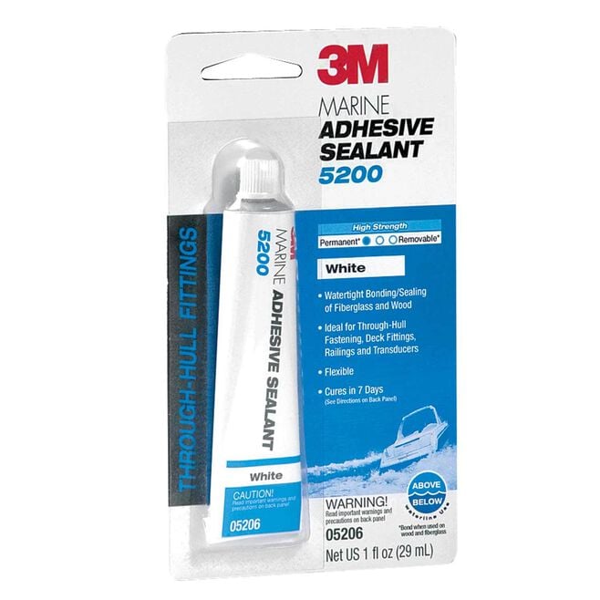 3M 5206 5200 Sealant White 1 oz.