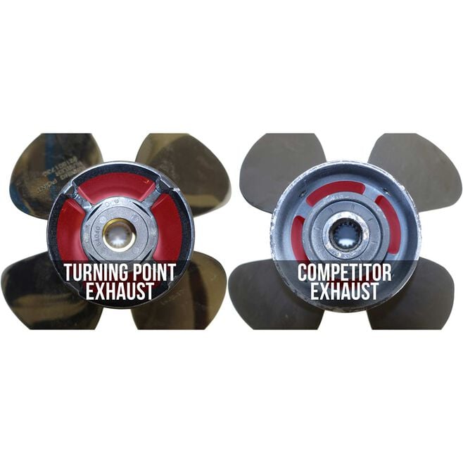 Turning Point Propellers 21311310 Hustler Propeller 12.5x13, 3-Blade Aluminum, RH Rotation (Standard)