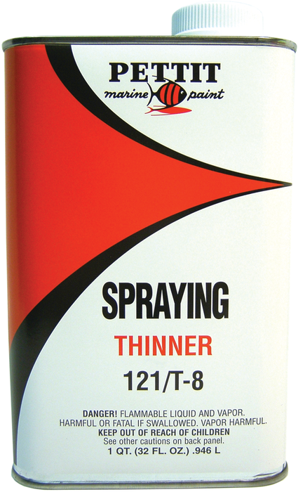 Pettit 11212108 121/T-8 Spraying Thinner-Quart