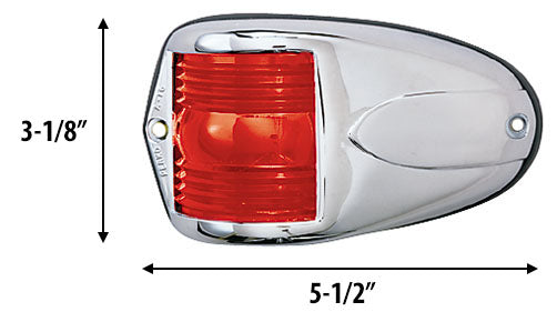 Perko 1264DP0CHR Sidelight, Pair