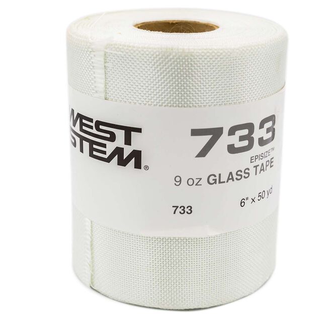 West System 733 9 oz. Glass Reinforcing Tape, 6" x 10', 2/case