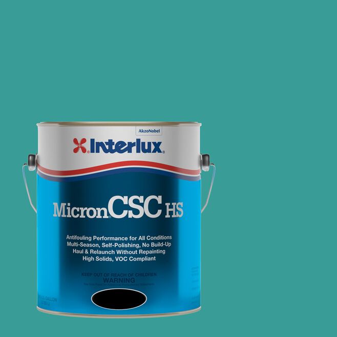 International Paint YBC581/1 Micron CSC HS Bottom Paint, Green, Gal.
