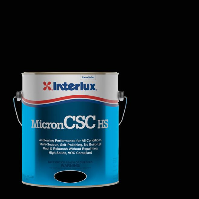 International Paint YBC583/1 Micron CSC HS Bottom Paint, Black, Gal.