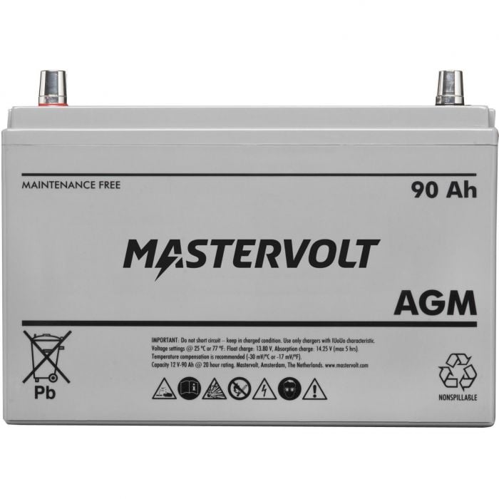 Mastervolt 62000900 12V AGM Battery, Group 31