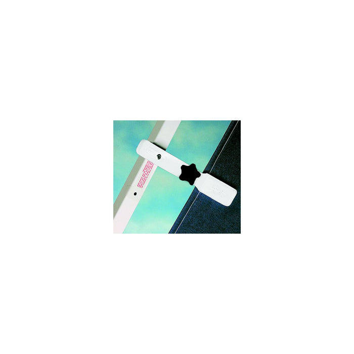 Powerwinch 902801W Carefree Canopy Clamps, White, 2ea