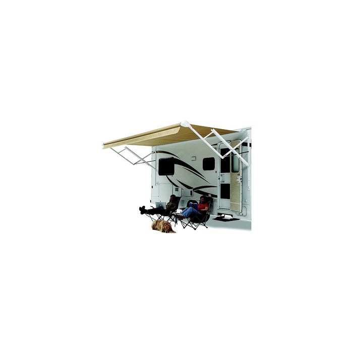 Powerwinch OVJVAPHW Carefree Adjustable Pitch Travel'r Arm Set, Black