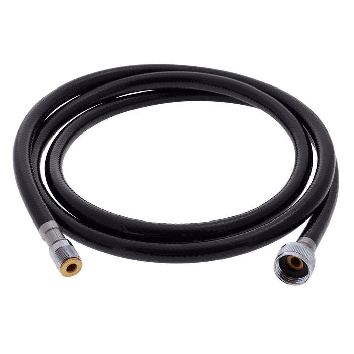 Ambassador Marine 130-0017-KP-R Hose- 6' Rubber (PVC) (15/1 Metric-M + 1/2" NPS-F) (Black)