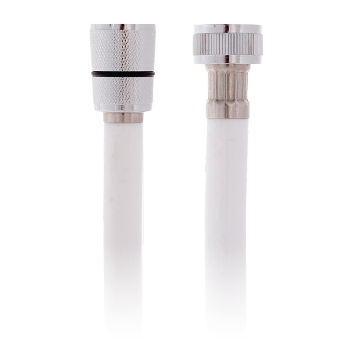 Ambassador Marine 130-0018-WH-R Hose- 10' Rubber (PVC) (1/2" NPS-F + 1/2" NPS-F) (White)