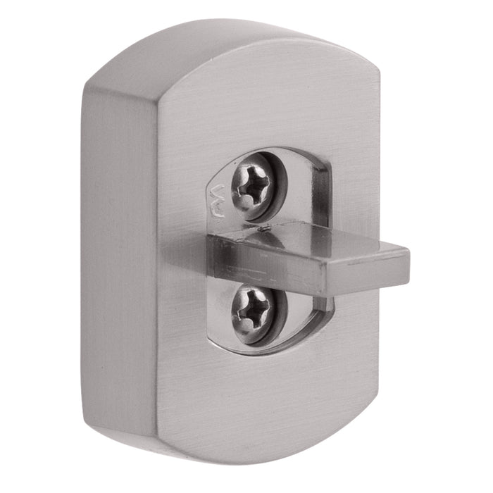 Ambassador Marine 130-1801-NP Miah- Single Post Toilet Paper Holder w/Lid (Brushed Nickel)