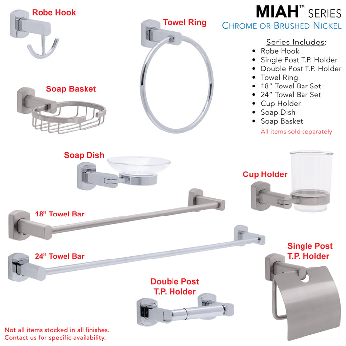 Gancho para bata Ambassador Marine 130-1810-CP Miah (cromado)