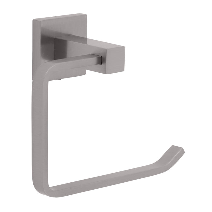 Ambassador Marine 130-2201-NP Erissa- Single Post Toilet Paper Holder (Brushed Nickel)