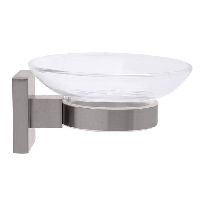 Ambassador Marine 130-2209-NP Erissa- Soap Dish (Plastic Dish) (Brushed Nickel)