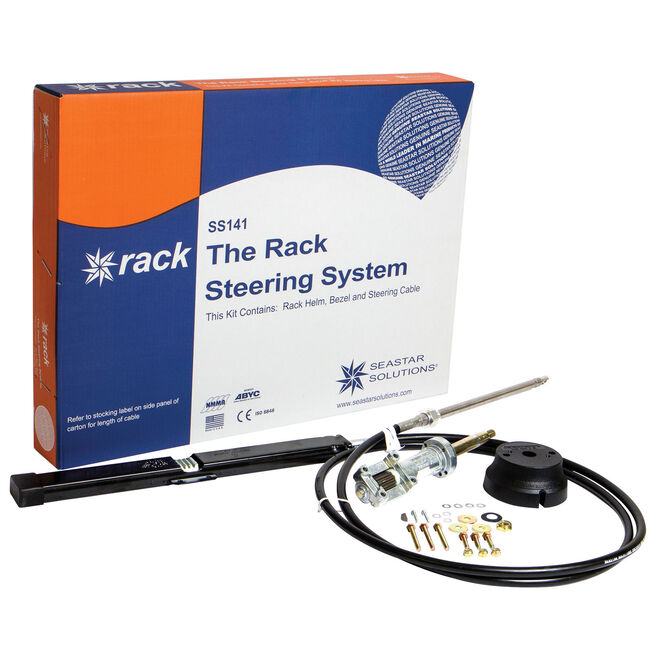 SeaStar SS14111 The Rack Steering Kit, Single