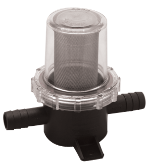 Sea Dog 364136 Poly In-Line Strainer, 5/8"