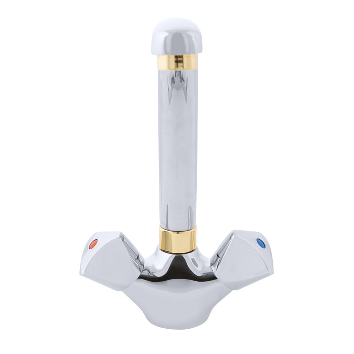 Ambassador Marine 132-0205-CG Trinidad- Cast Galley/Wet Bar Faucet (Chrome/18k Gold)