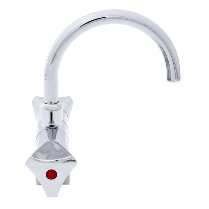 Ambassador Marine 132-0230-CP Trinidad- Elite Folding Faucet (Arc Spout) (Chrome)