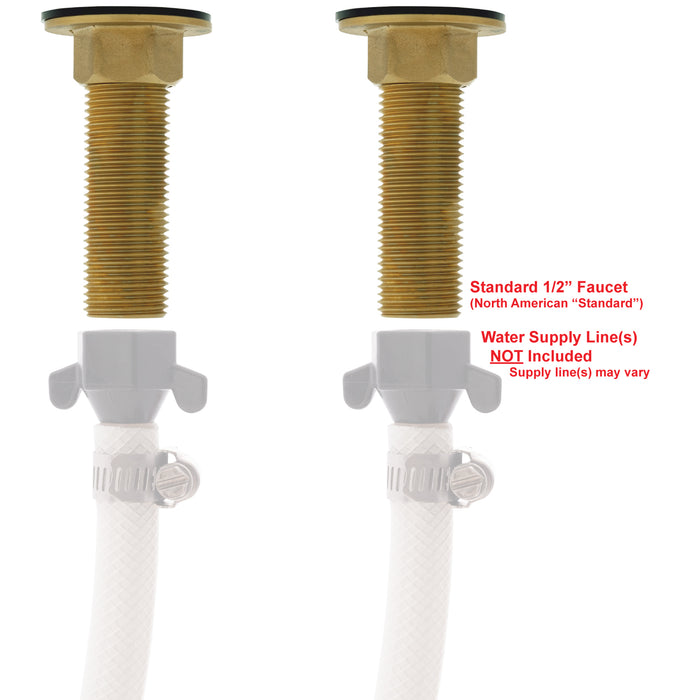 Ambassador Marine 132-0230-CP Trinidad- Elite Folding Faucet (Arc Spout) (Chrome)