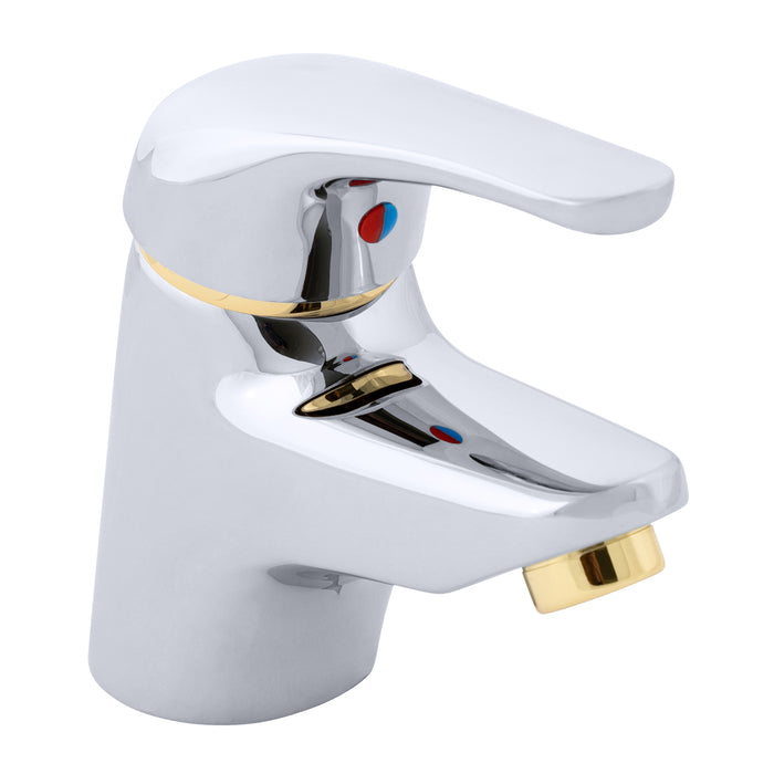 Grifo de ducha Ambassador Marine 132-0800-CG Pacifica (cromo/oro de 18 quilates)